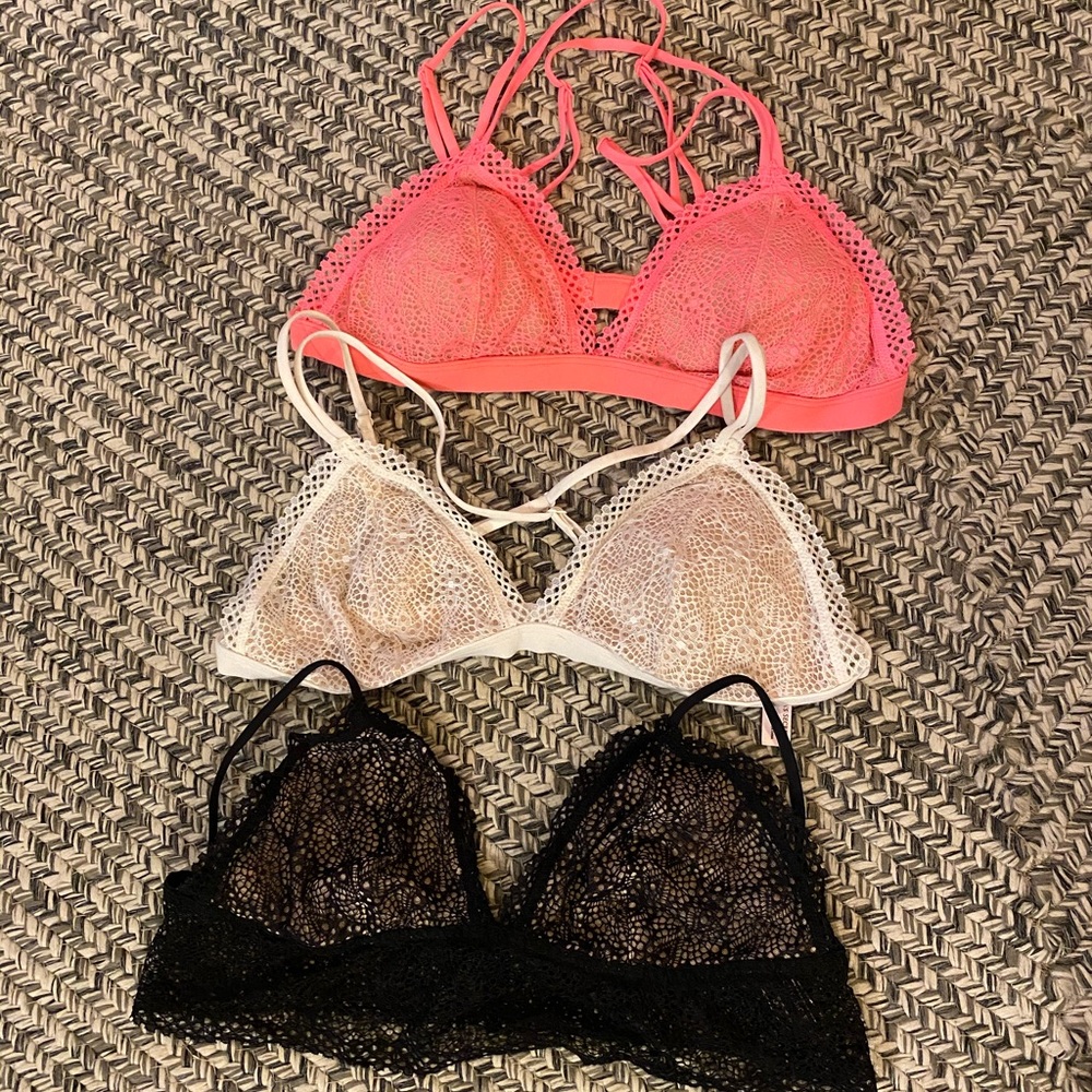 NWOT 3 Dainty Bralettes Bundle!
